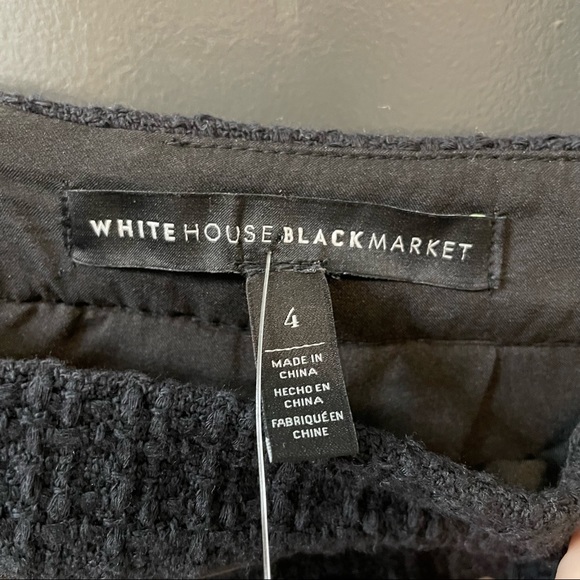 White House Black Market Tweed Boot Skirt - Picture 3 of 3